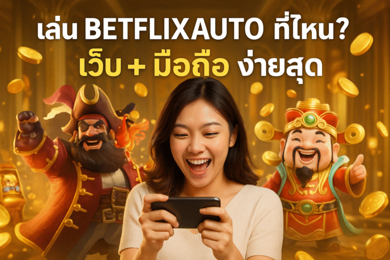 เล่น BETFLIXAUTO ที่ไหน? เว็บ+มือถือ ง่ายสุด