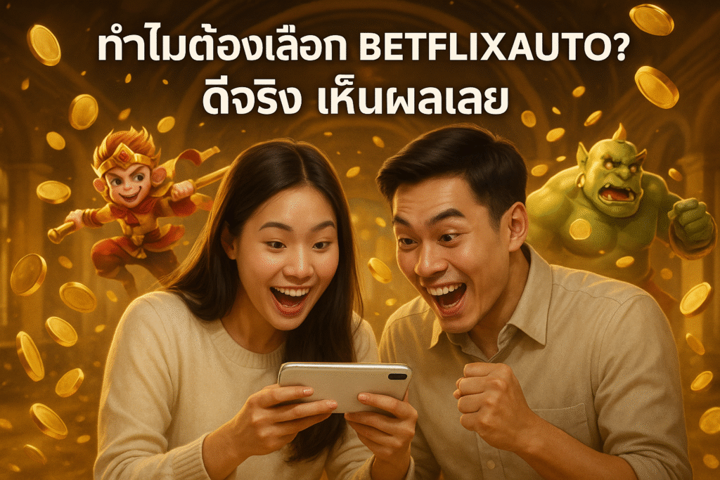 ทำไมต้องเลือก BETFLIXAUTO? ดีจริง เห็นผลเลย